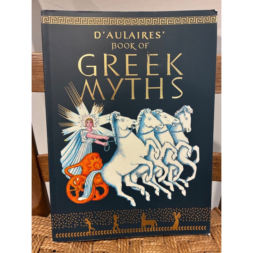 D'Aulaires' Book of Greek Myths Ingri Edgar D'Aulaire Illustrated Paperback